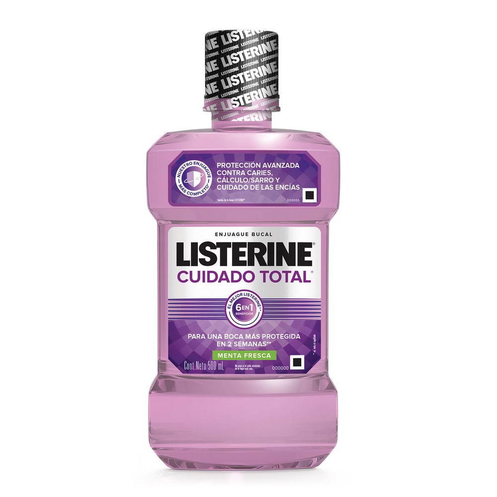 Listerine Cuidado Total – Enjuague Bucal 500 ml