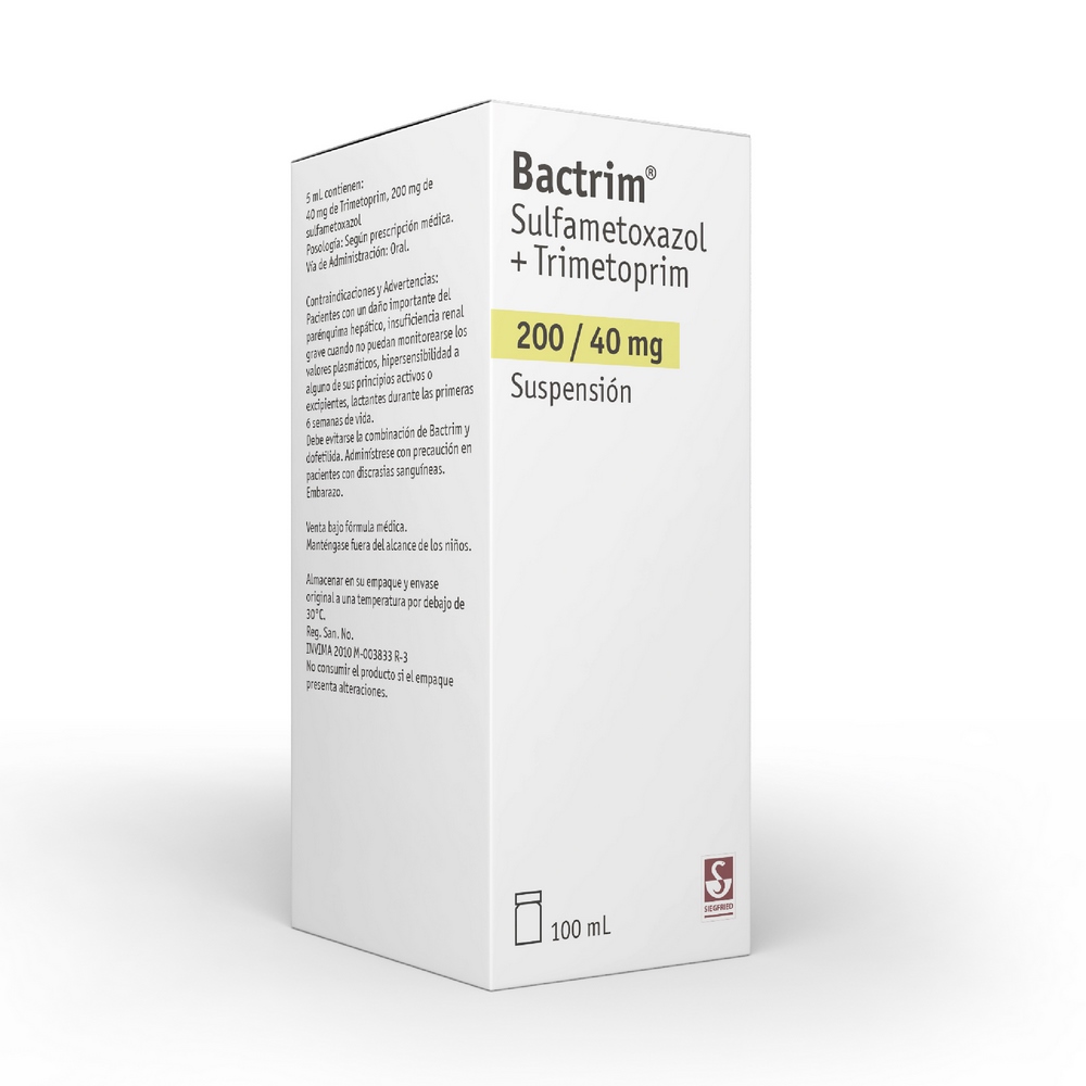 Bactrim 40+200 mg suspensión 100 mL