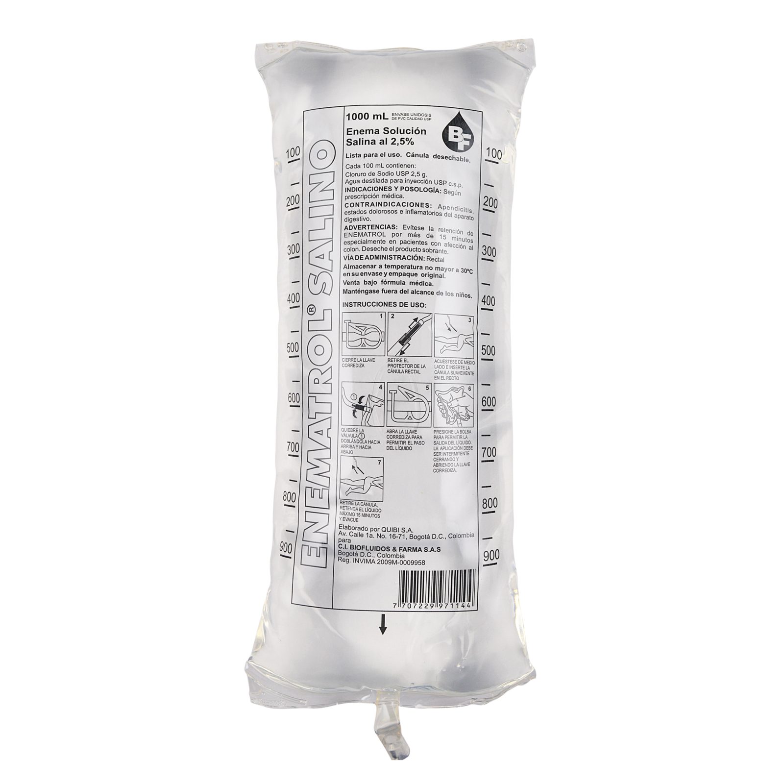 Enematrol Salino 1000 ml – Enemas