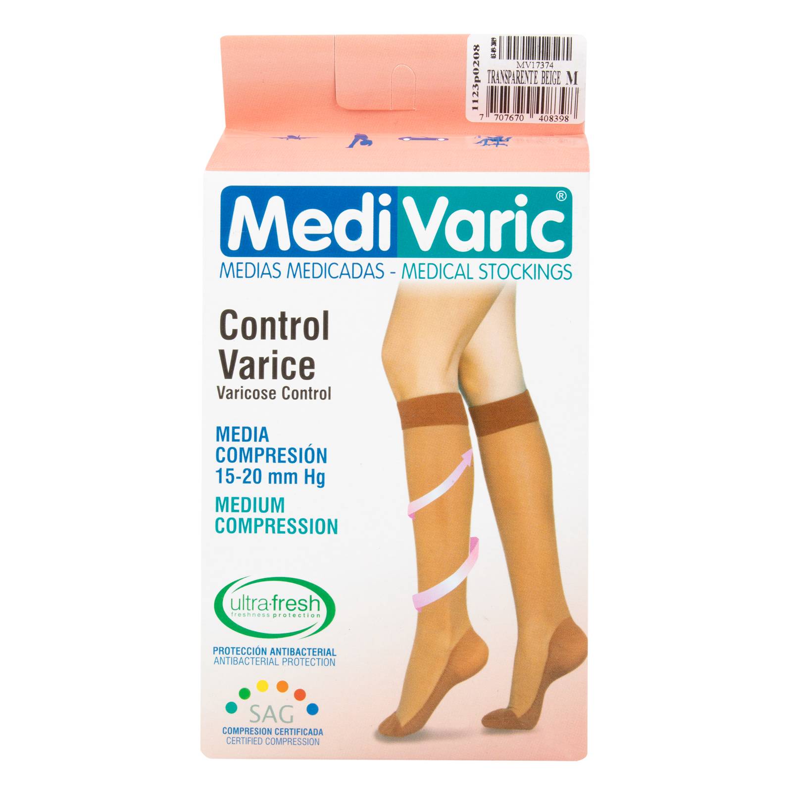 Medias antivarices beige - NEW TRADE INTERNATIONAL S