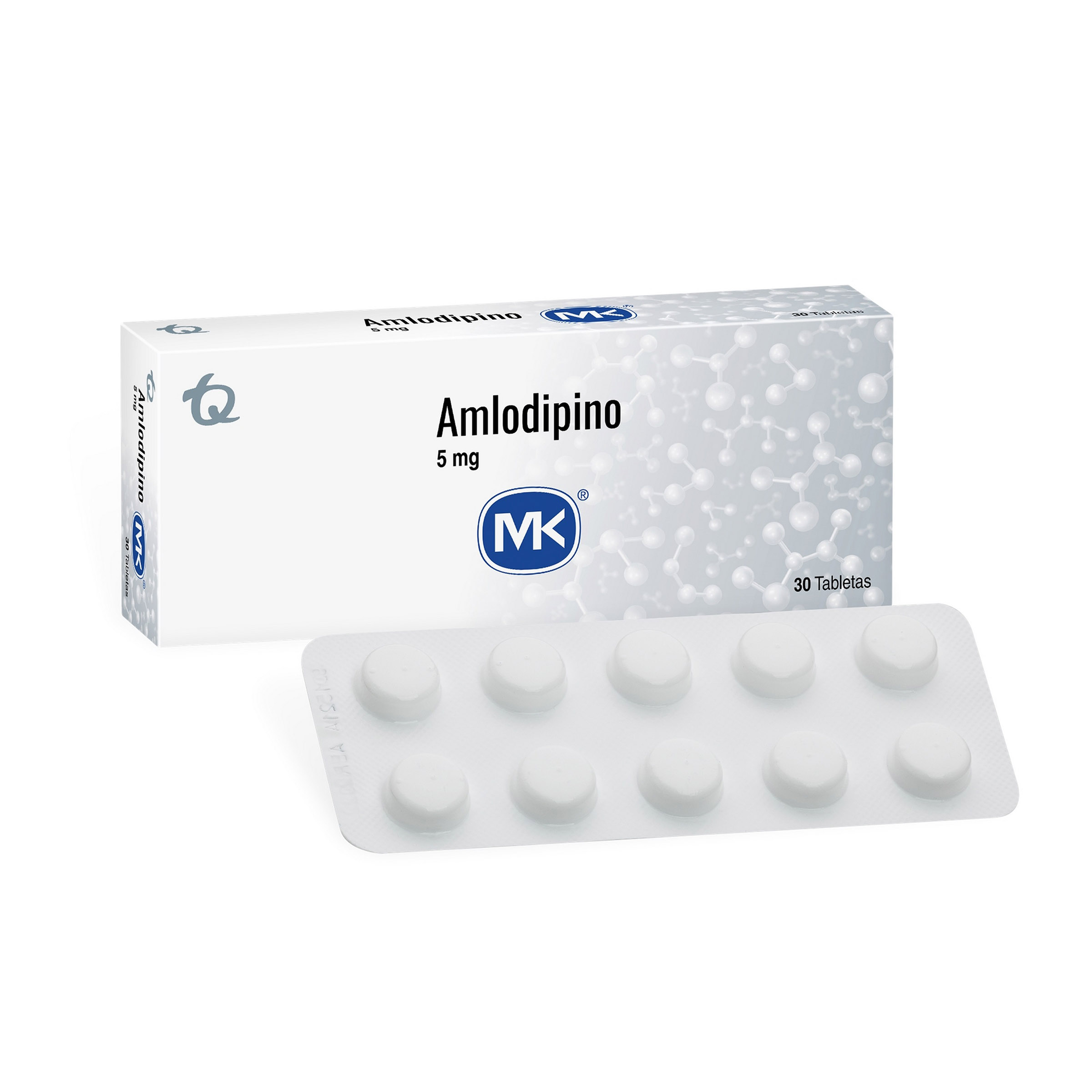 Amlodipino 5 mg – 30 comprimidos (Tecnoquímicas)