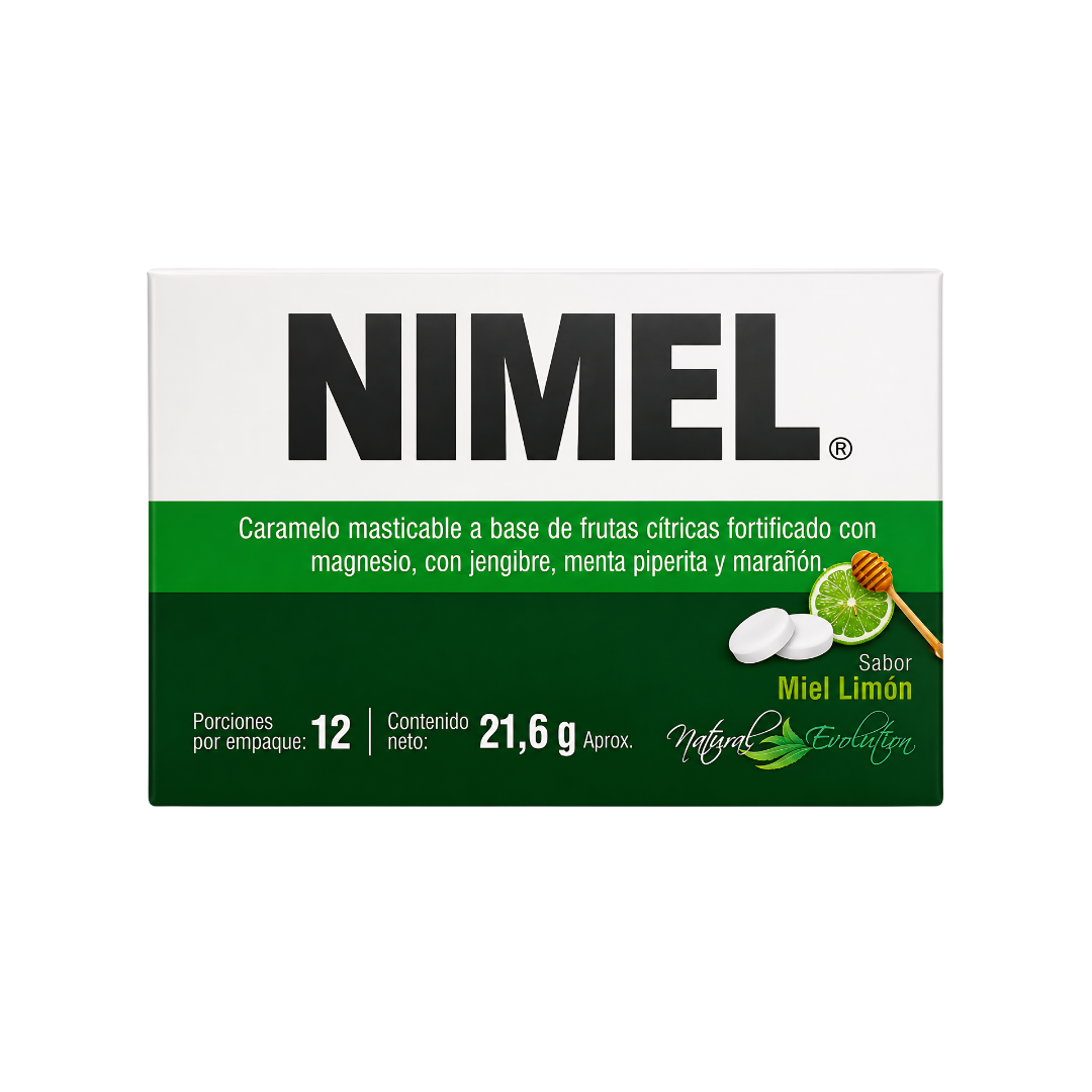 Nimel Miel Limón 12 tabletas masticables