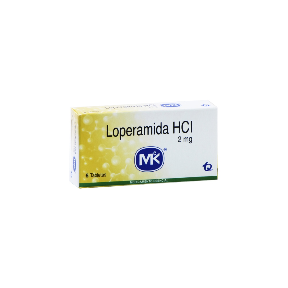 Loperamida 2 mg – 6 tabletas TECNOQUIMICAS