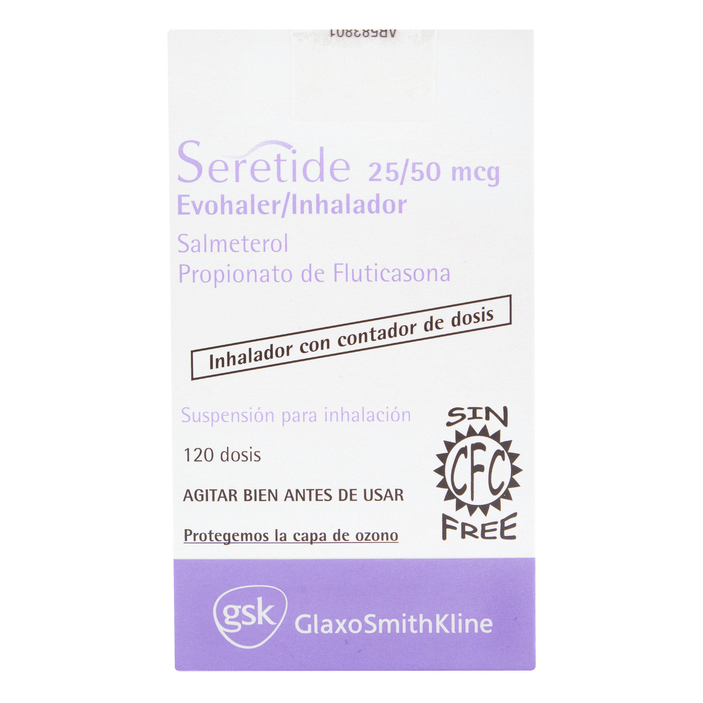 Seretide inhalador 25/50 mcg – 120 dosis