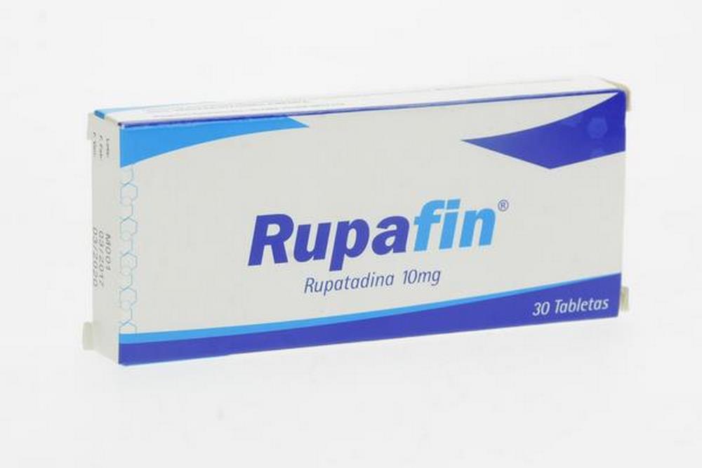 Rupafin 10 mg Rupatadina – 30 tabletas