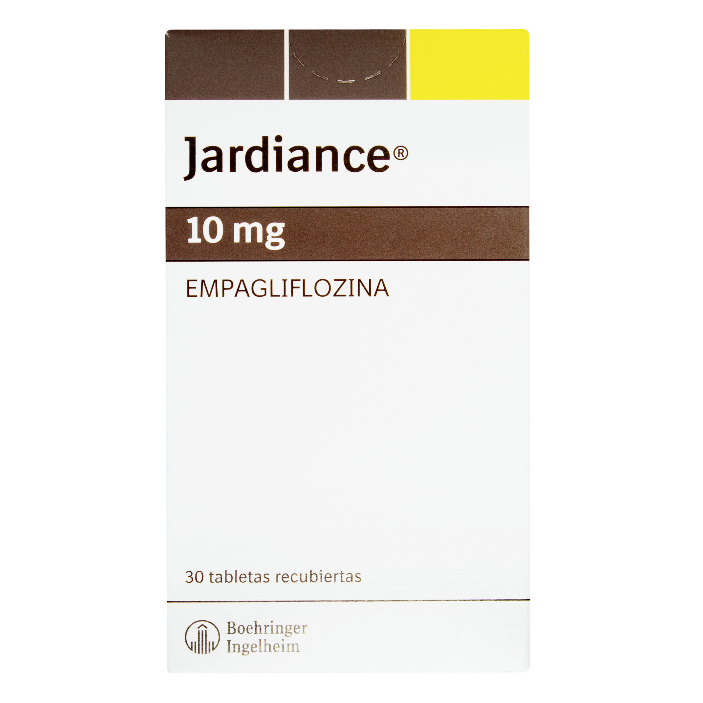 JARDIANCE 10 mg, 30 tabletas – empagliflozina (Boehringer Ingelheim)