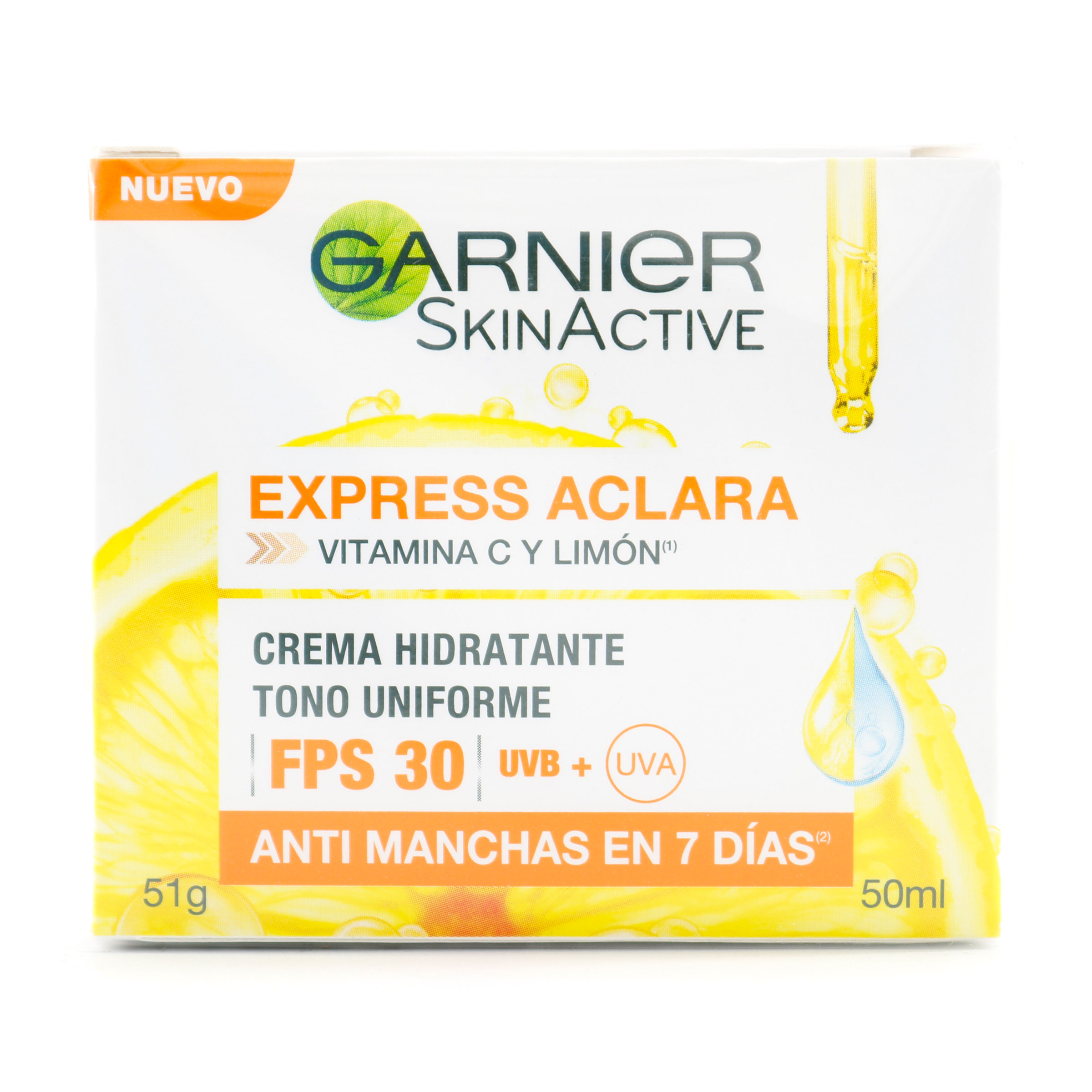 Garnier Express ACLARA Crema SPF30 50 ml