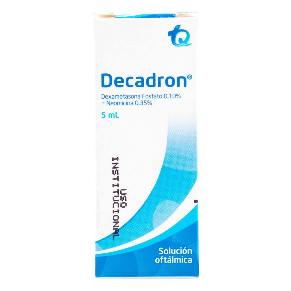 Decadron Gotas Oftálmicas 5 mL – dexametasona y neomicina