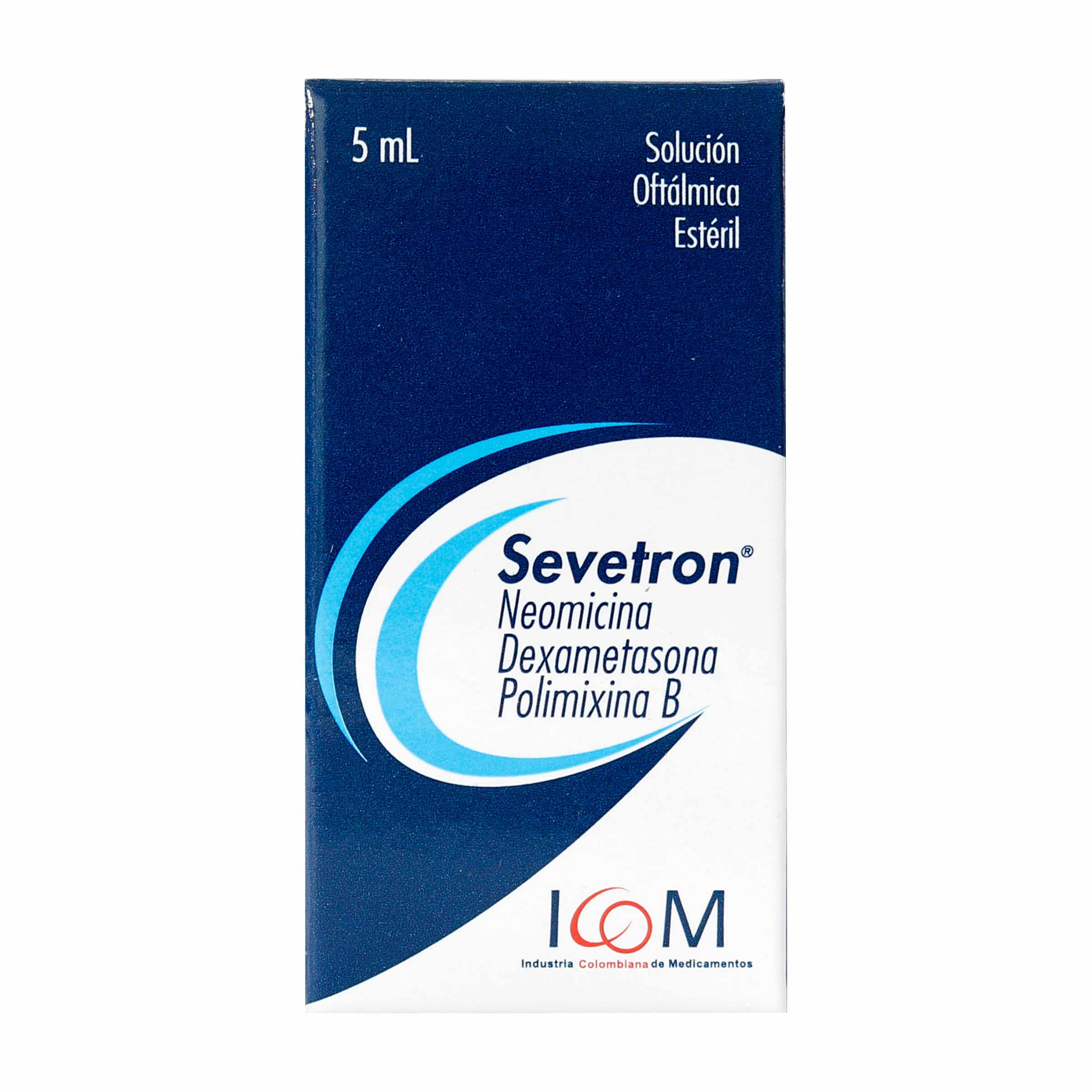 Sevetron solución oftálmica 5 ml neomicina dexametasona
