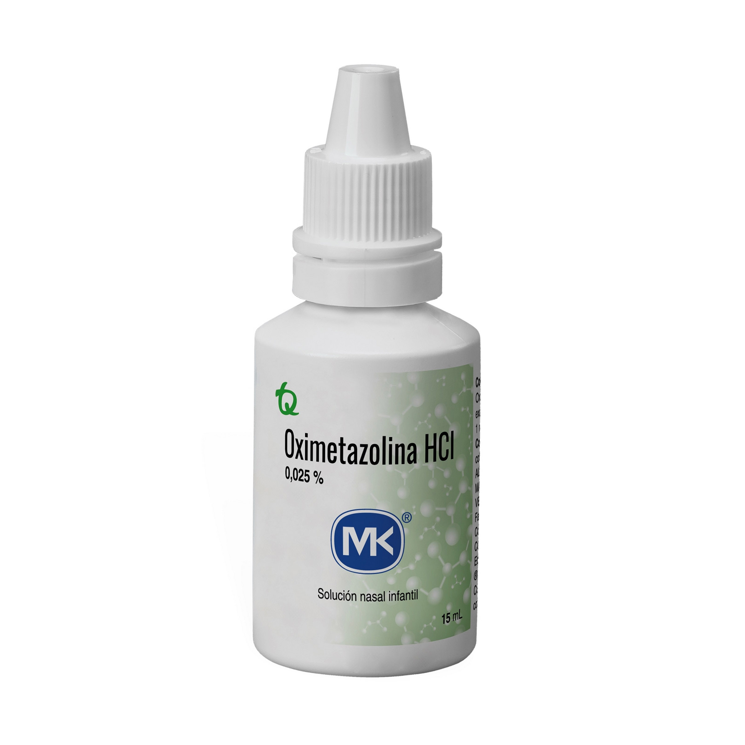 Oximetazolina nasal 0.025% – solución 15 mL