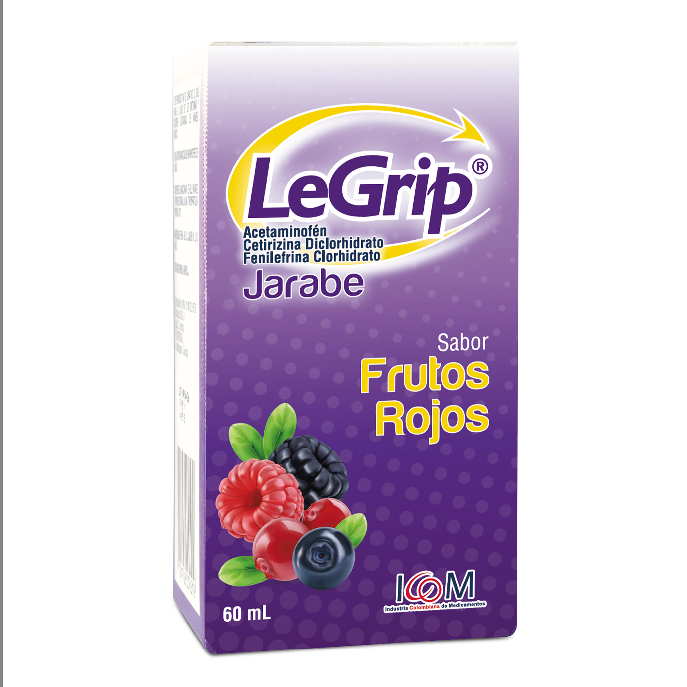 Legrip JBE Frutos Rojos 60 ml – ICOM
