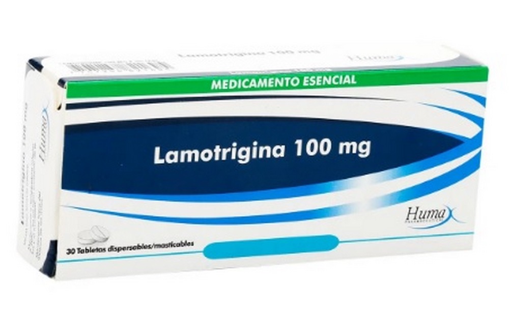 Lamotrigina 100 mg, 30 tabletas – Humax