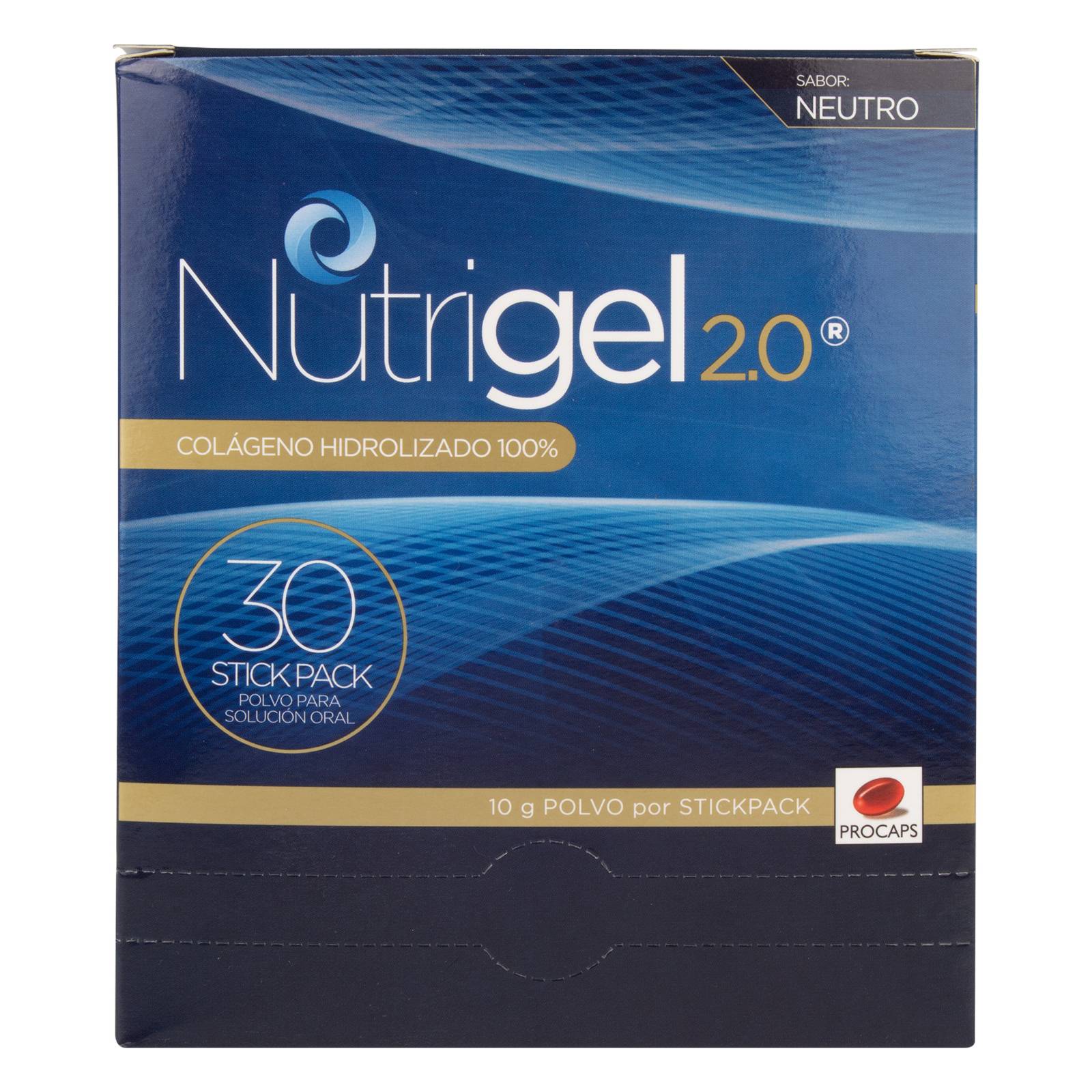 Nutrigel 2.0 Colágeno Neutro – 30 sobres