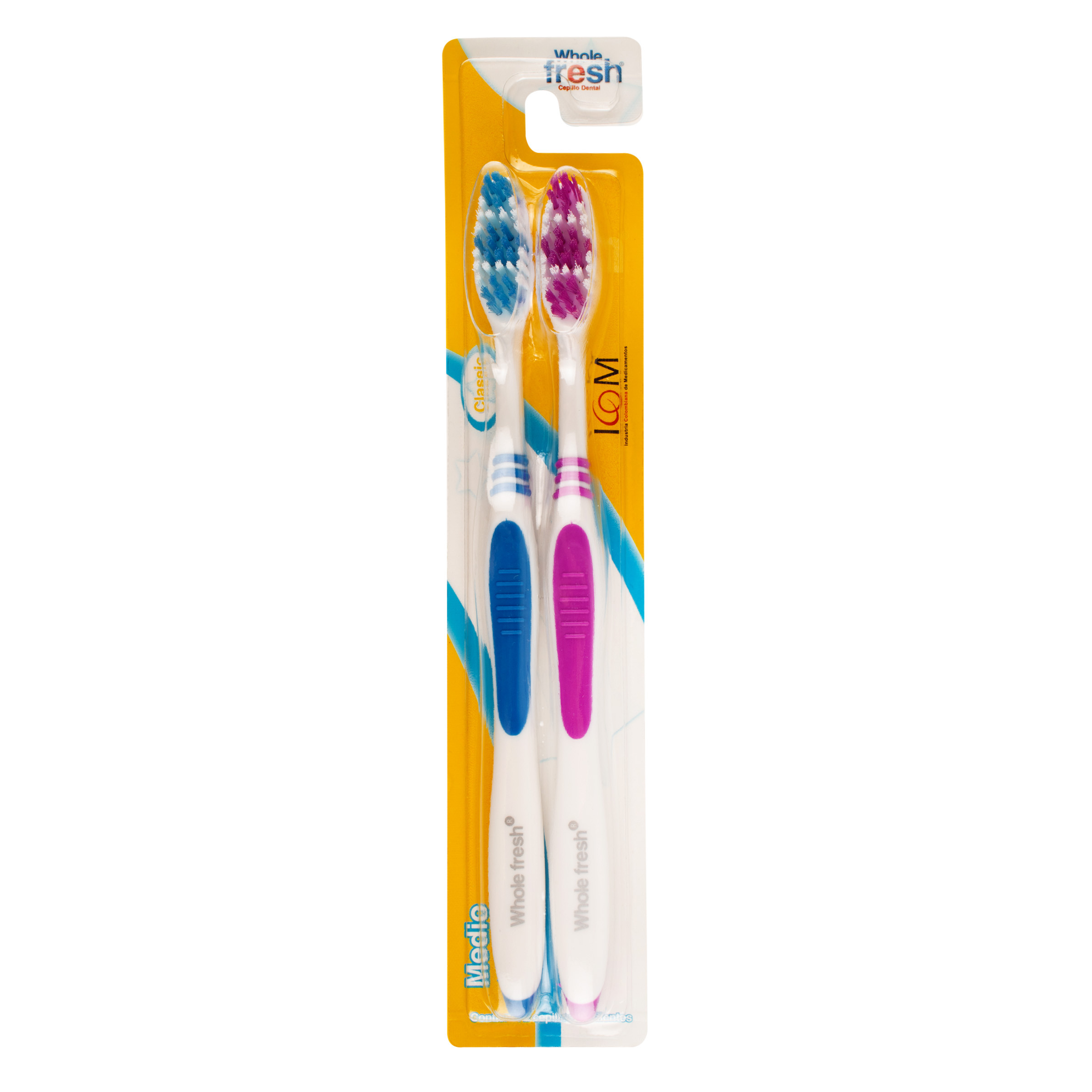 Cepillo dental ICOM Fresh Classic - 2 unidades