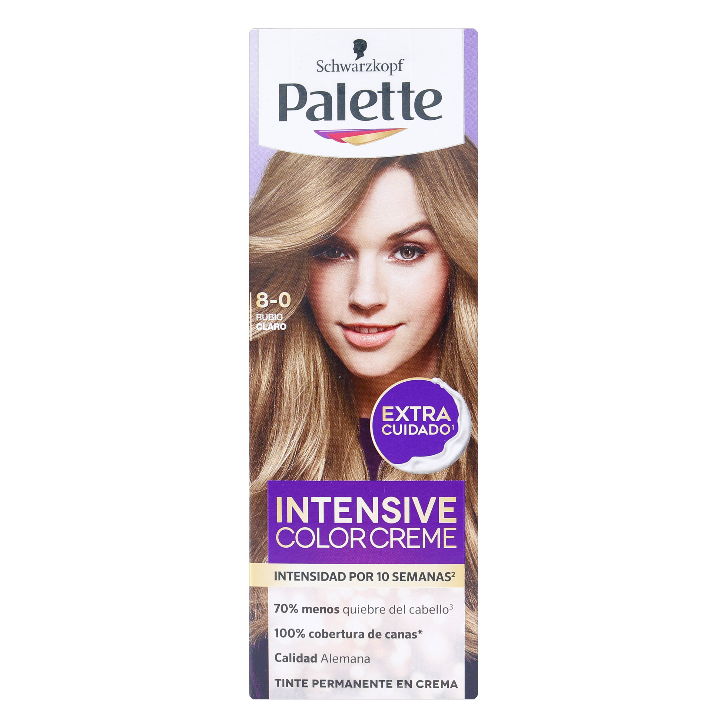 Palette Crema Tubo 8-0 Rubio Claro