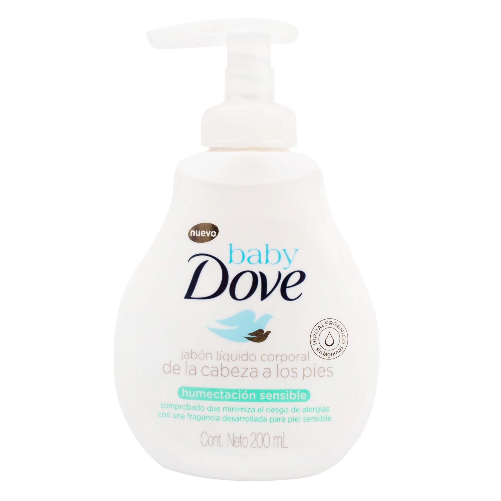 Jabón líquido Dove Baby Sensitive 200 ml