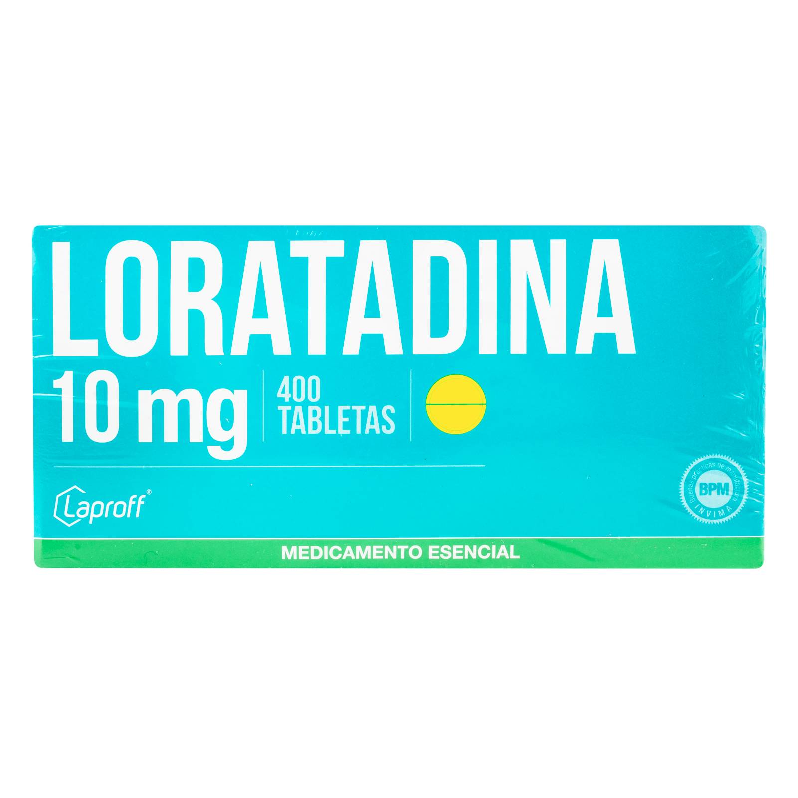 Loratadina 10 mg – 400 Tabletas LAPROFF
