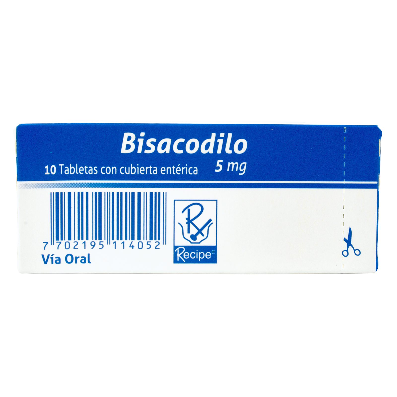 BISACODILO 5 mg – 10 tabletas