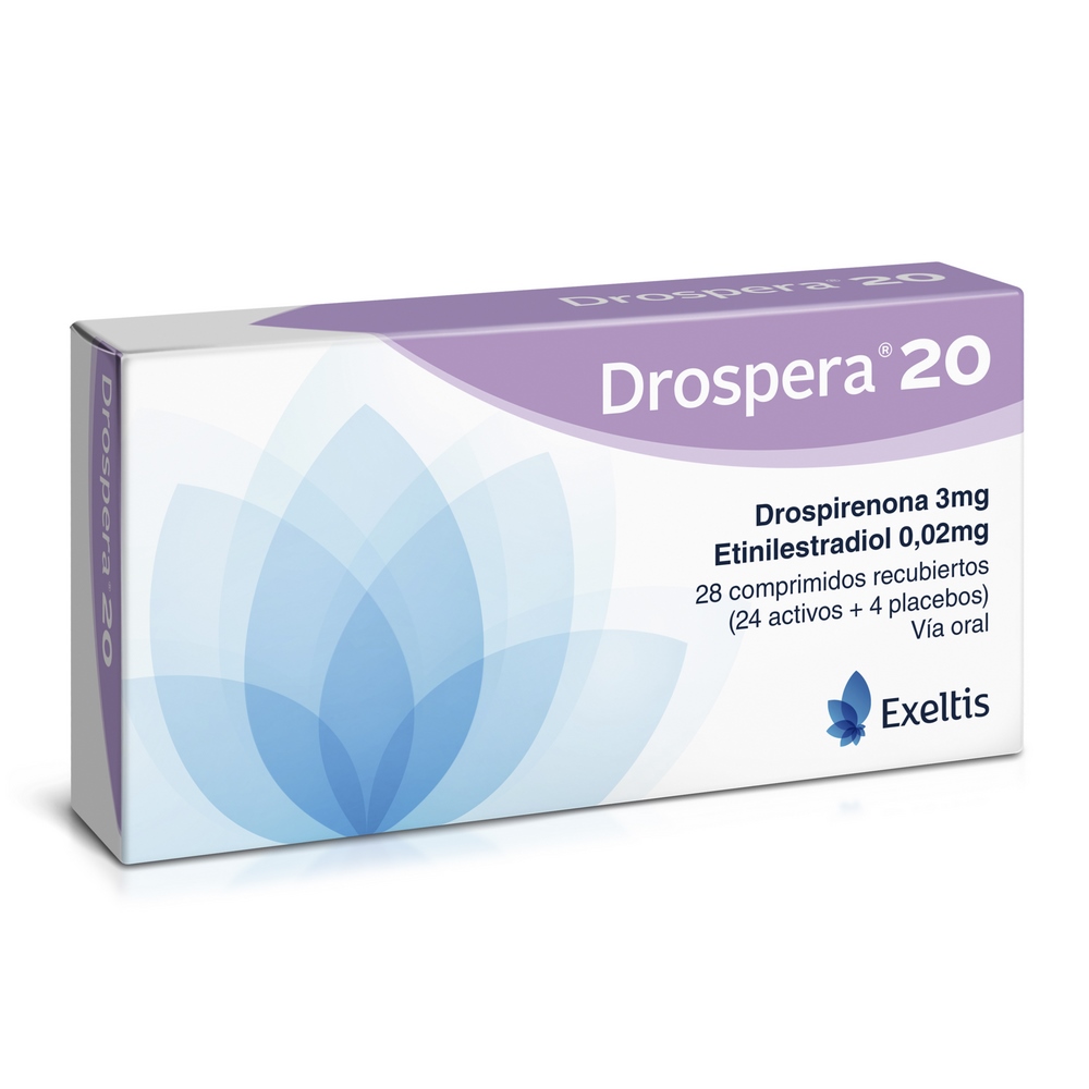 Drospenera 28 comprimidos – drospirenona + etinilestradiol