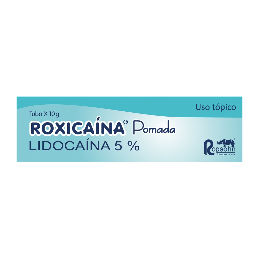 Roxicaina Pomada 10 g – Lidocaína