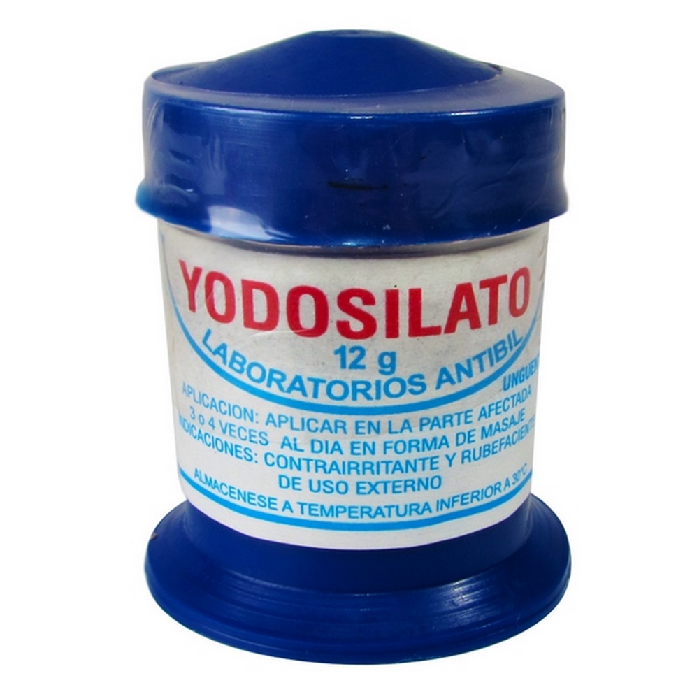 YODOSILATO GDE | SALICILATO DE METILO, YODO, MENTO, ALCANFOR