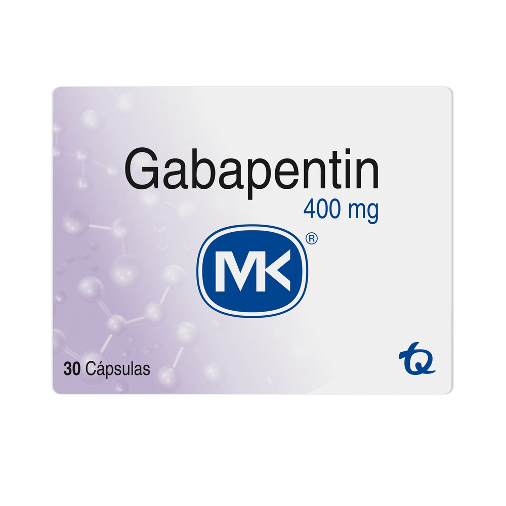 Gabapentina 400 mg – 30 cápsulas