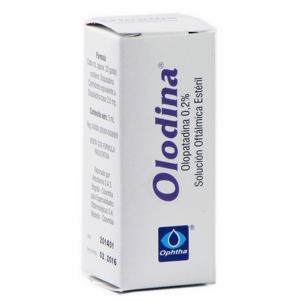 OLODINA Solución Oftálmica 5 mL