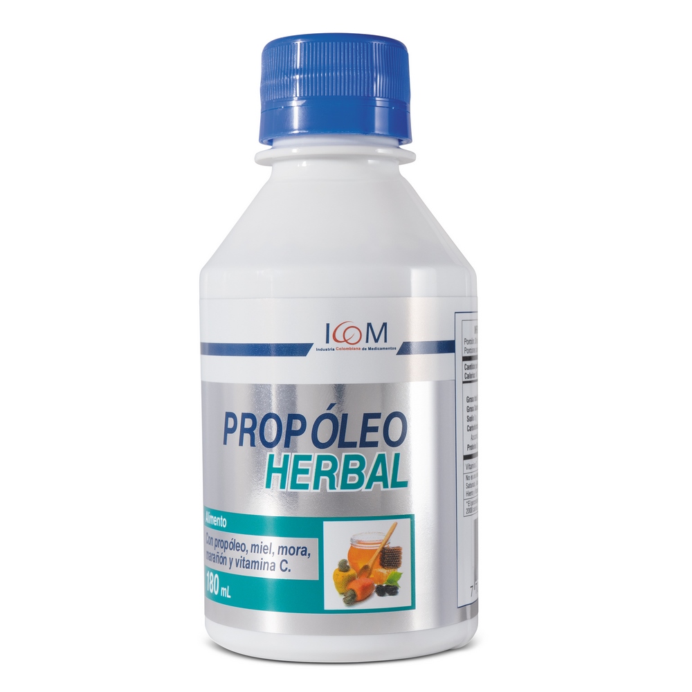 PROPOLEO HERBAL 180 ML. ICOM PROPOLEO Y VITAMINA C