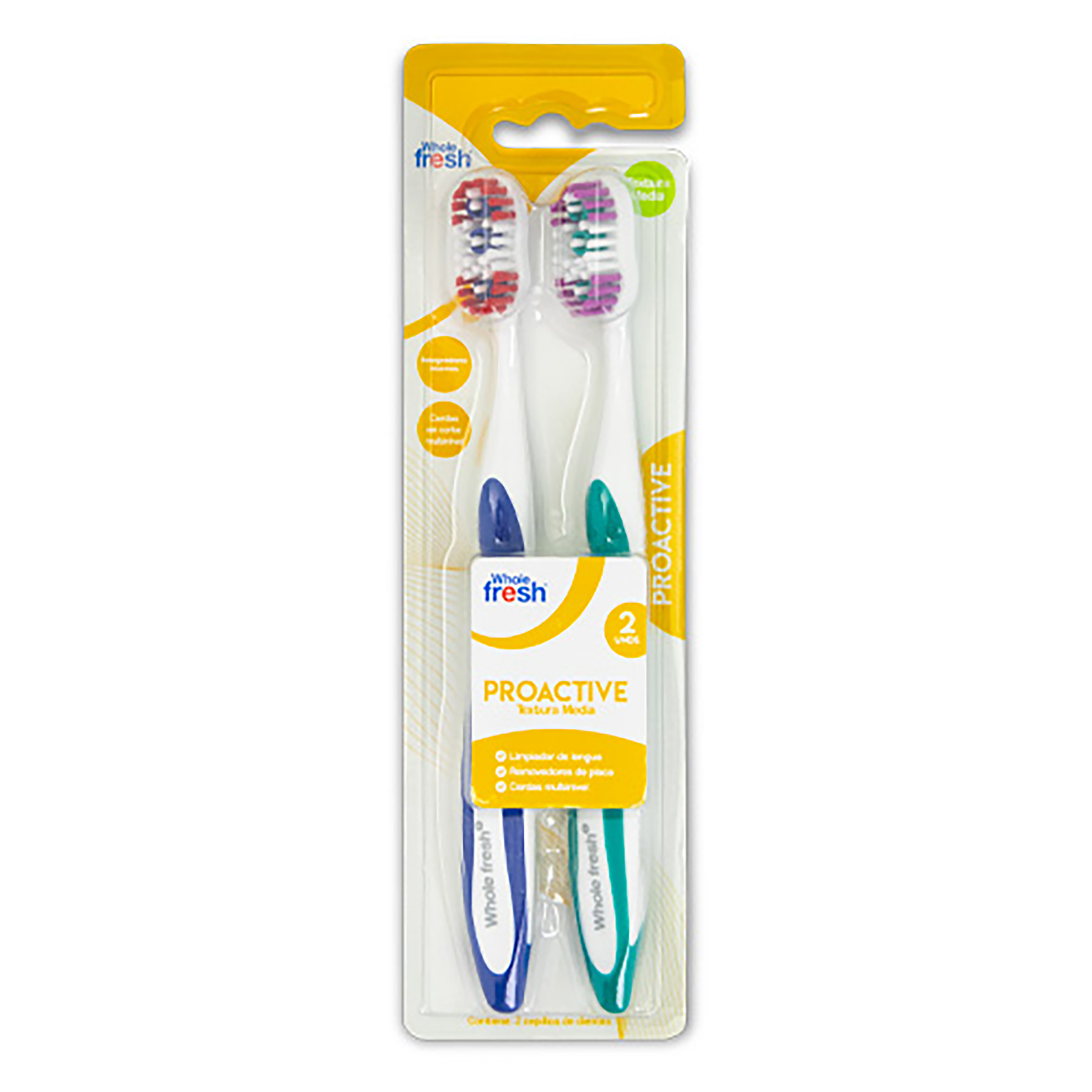 ICOM Whole Fresh Proactive – Cepillo dental pack 2