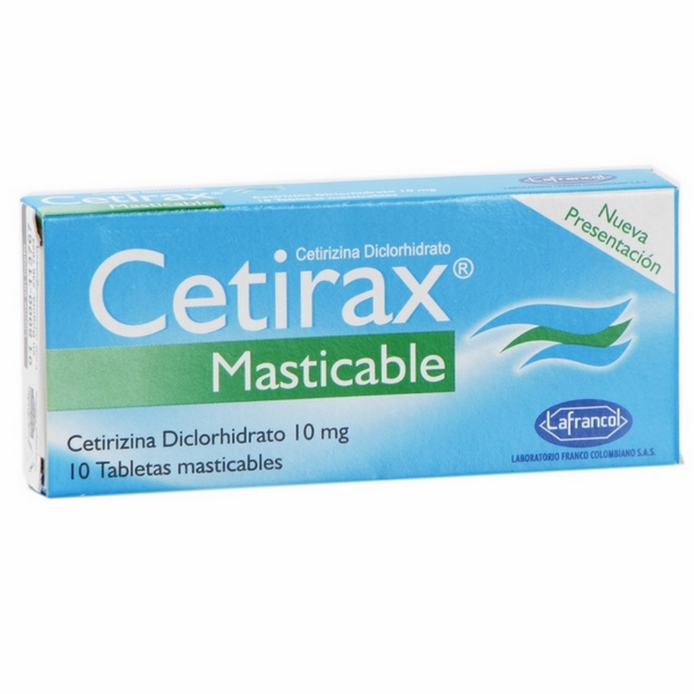 Cetirax 10 mg - Cetirizina