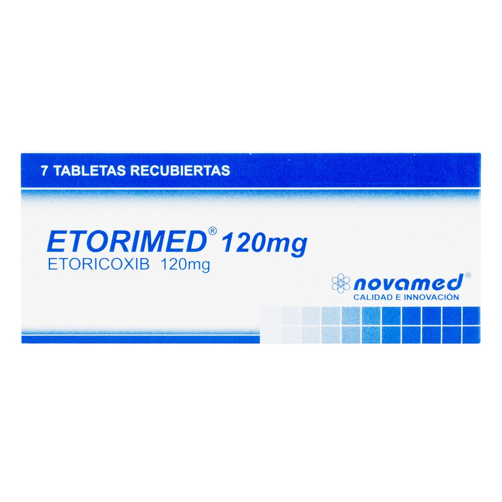Etoricoxib 120 mg - 7 tabletas