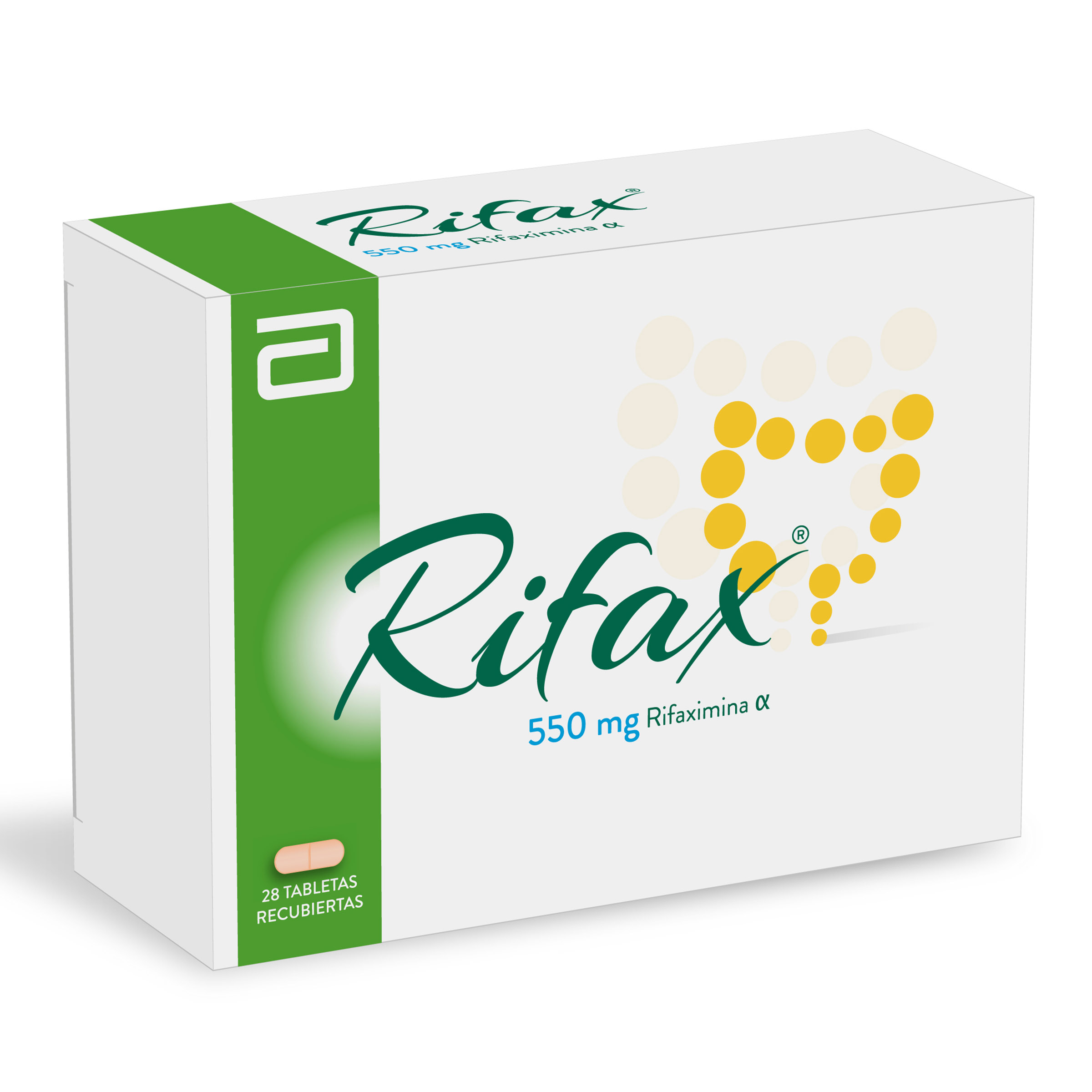 RIFAX 550 mg – 28 tabletas (Rifaximina)