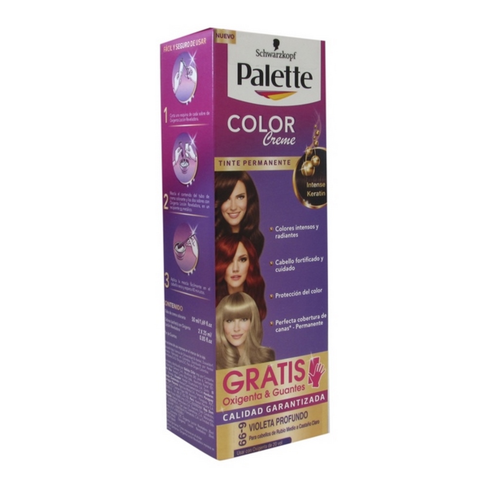Palette Color Creme Tubo 6-99 violeta – tinte oxígeno
