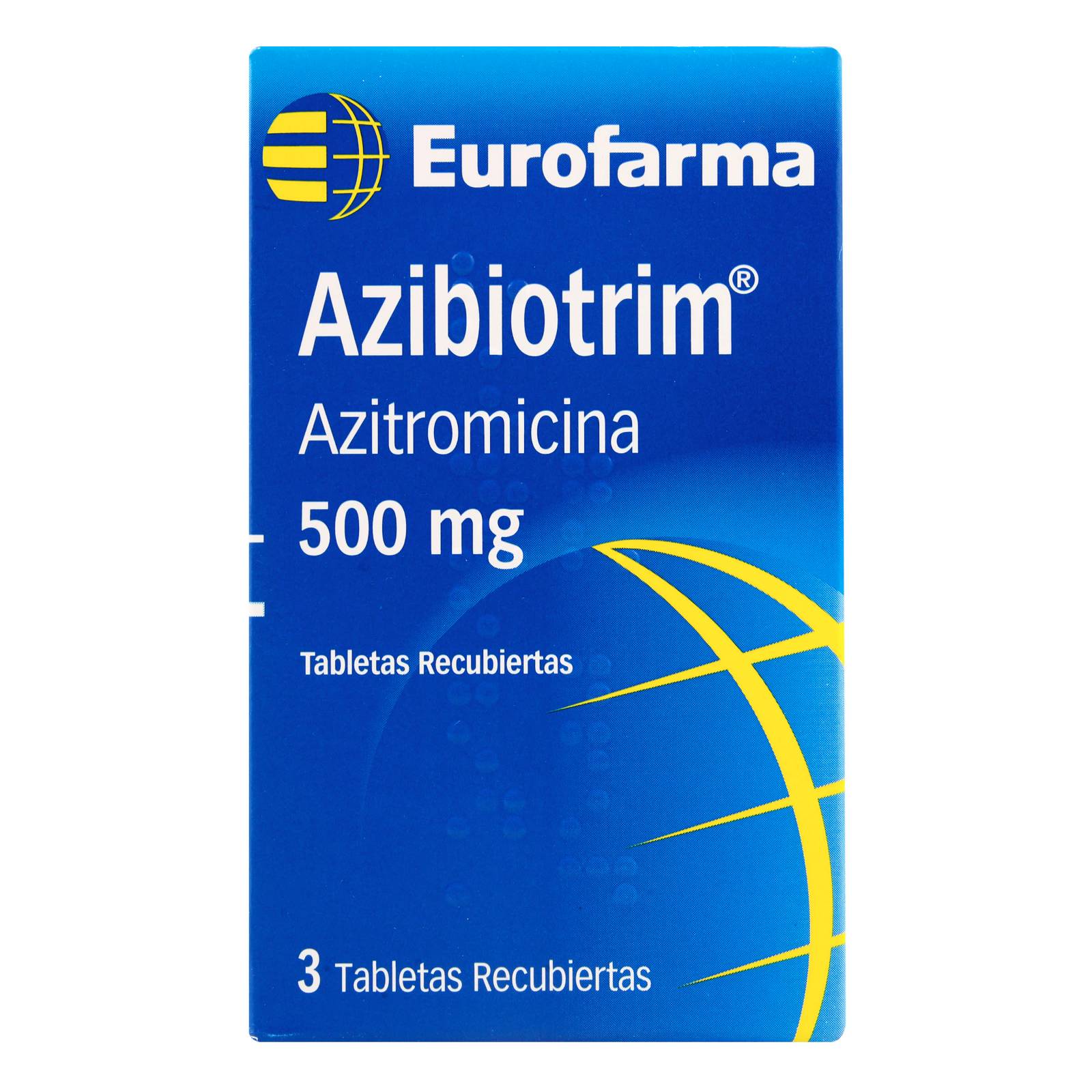AZIBIOTRIM 500 mg - 3 tabletas MOMENTA