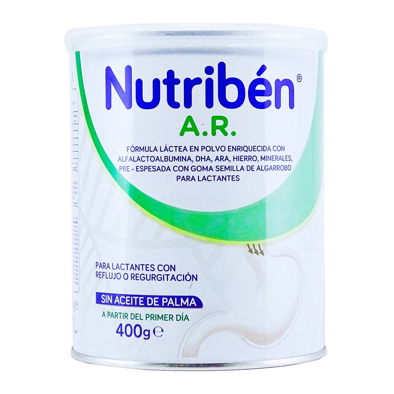 NUTRIBEN AR 400 g – Leche en polvo para fórmula infantil