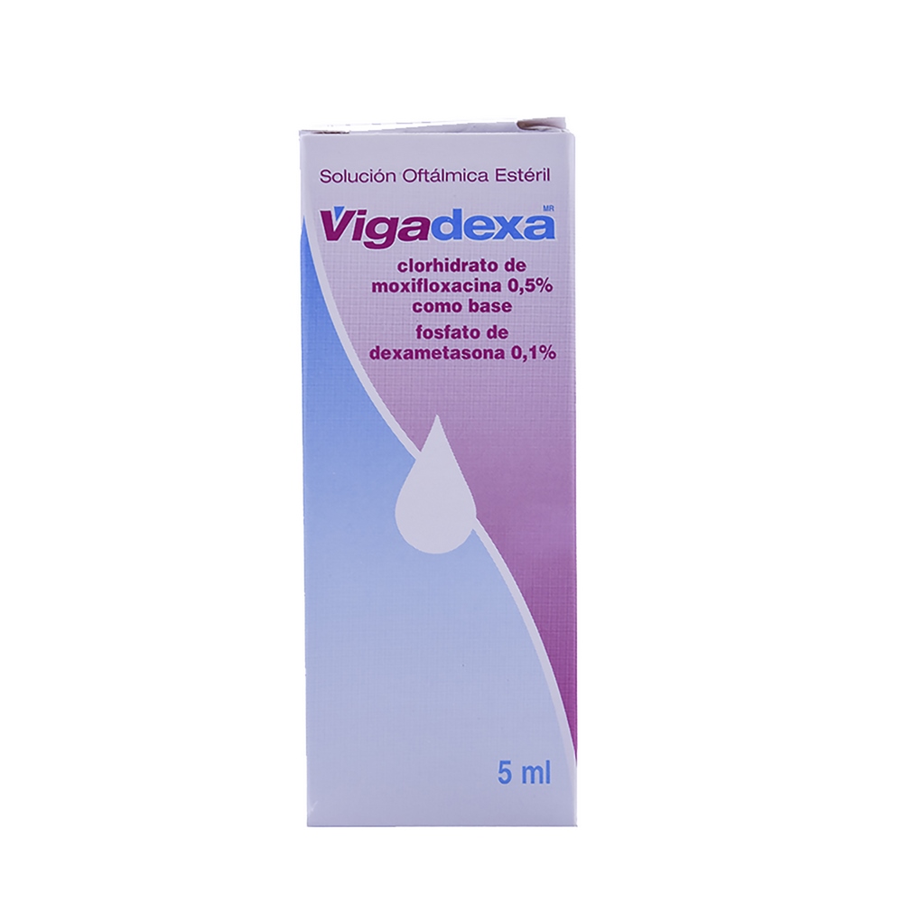 VigaDexa Gotas 5 mL – Moxifloxacina + Dexametasona