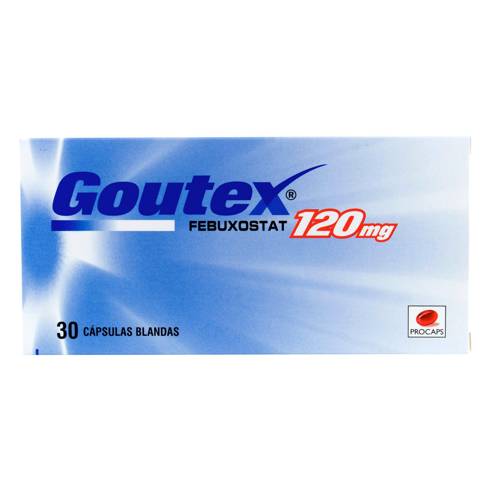GOUTEX 120 mg | 30 cápsulas blandas - Febuxostat