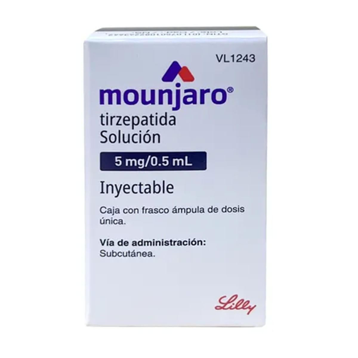 Mounjaro 5 mg/0.5 mL – Tirzepatide (1 vial)