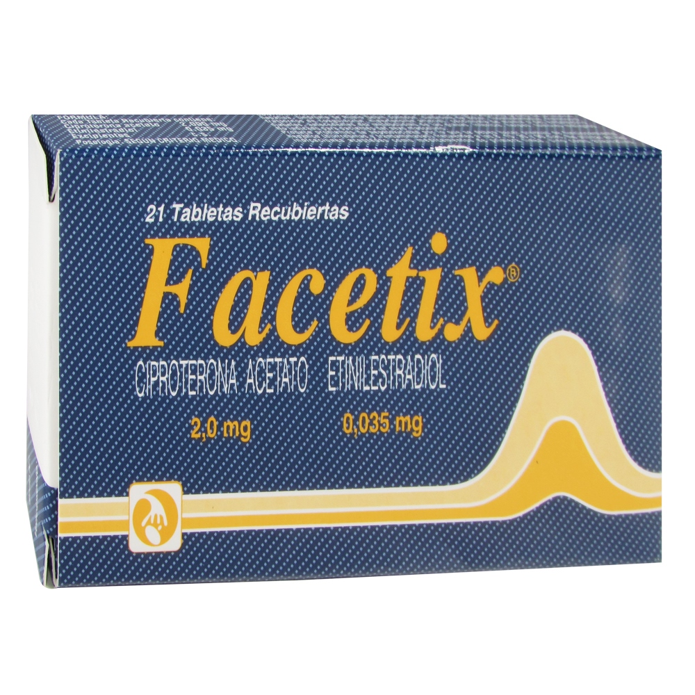 Facetix 21 – anticonceptivo oral (Etinilestradiol y Acetato de Ciproterona)