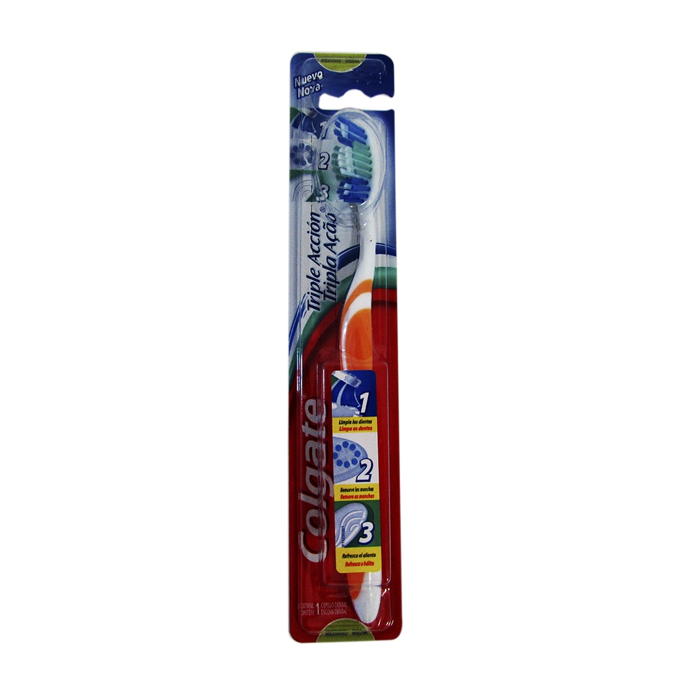 Colgate Triple Acción Medio - Cepillo Dental