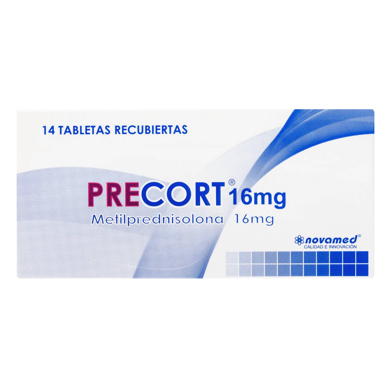 Precort 16 mg – 14 tabletas (metilprednisolona) – NovoMed