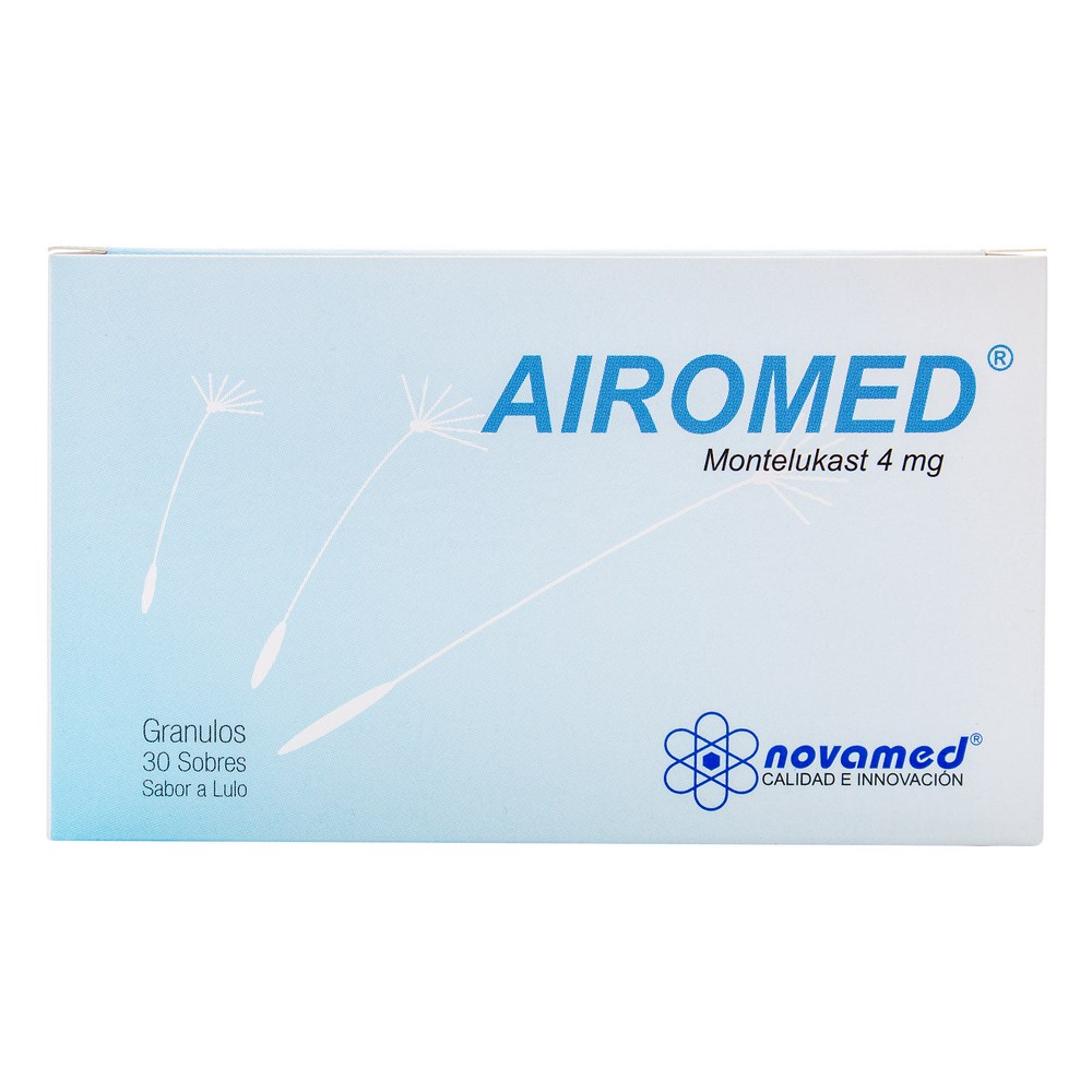 Airomed Montelukast 4 mg, 30 tabletas