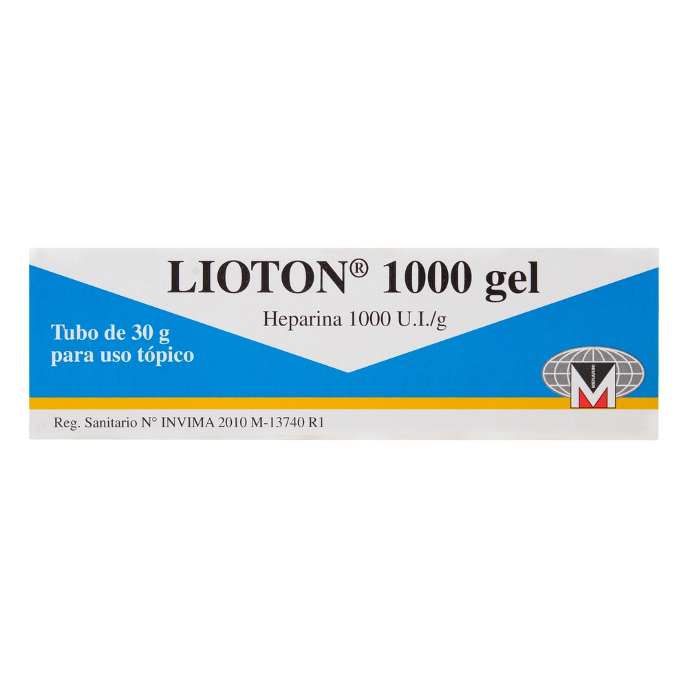LIOTON 1000 GEL 30 g – Heparina 3% (uso externo)
