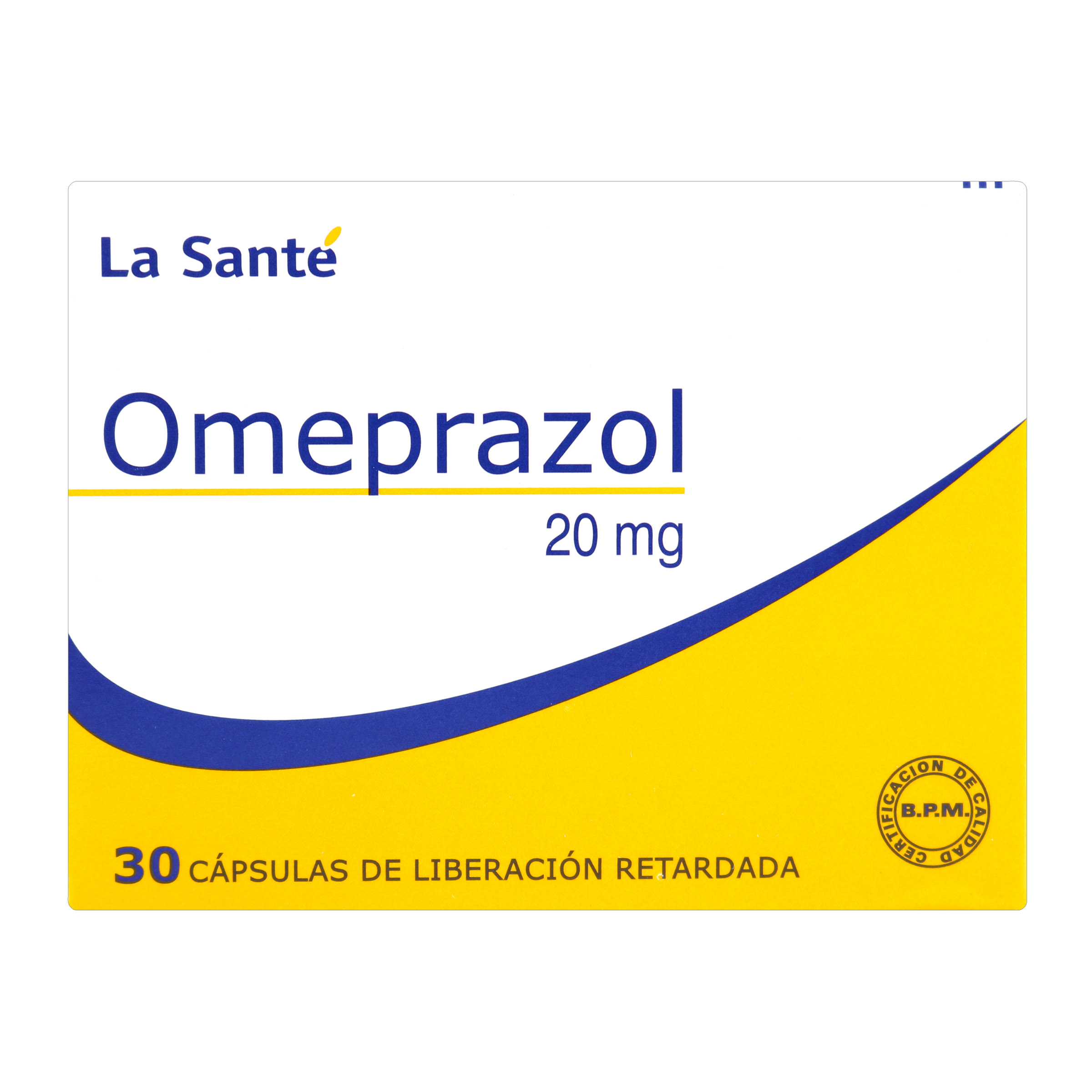 Omeprazol 20 mg 30 cápsulas – La Santé