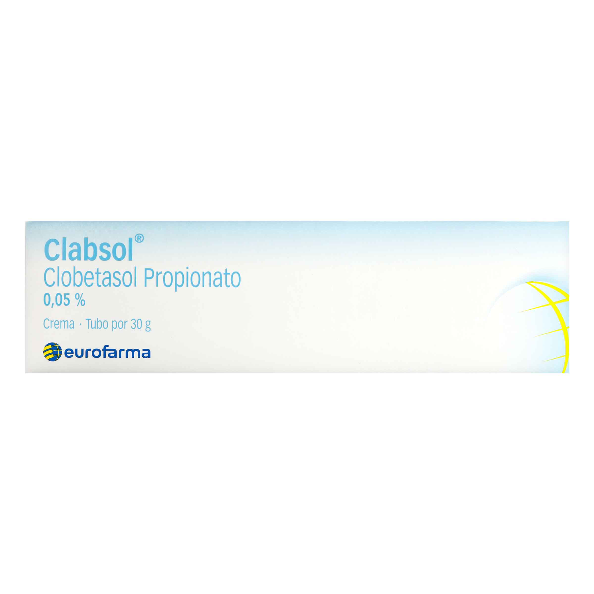 Clabsól 0.05% Crema 30 g – Clobetasol Propionato