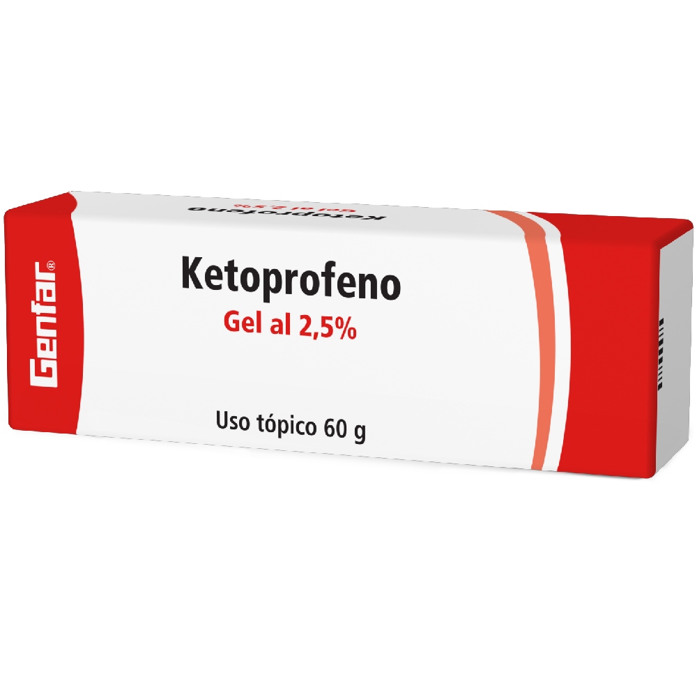 Gel de Ketoprofeno 2.5% 60 g
