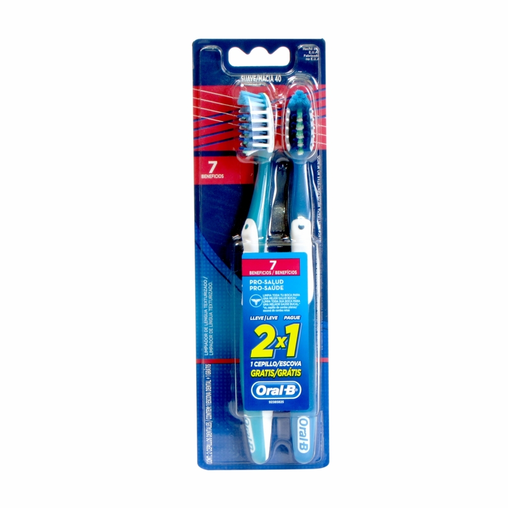 Cepillo dental Oral-B ProSal 7 Beneficios 2x1