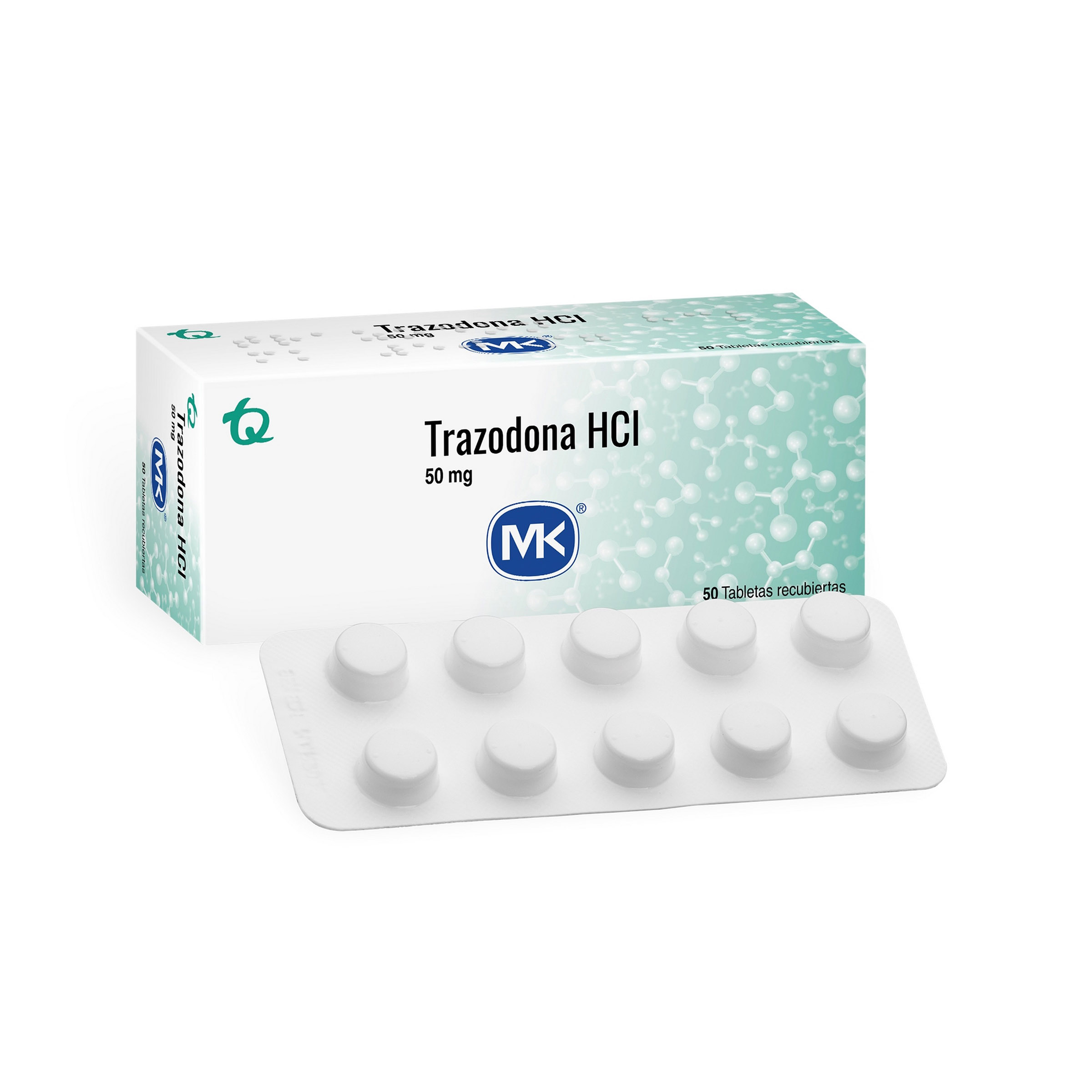 Trazodona 50 mg 50 tabletas - Tecnoquímicas