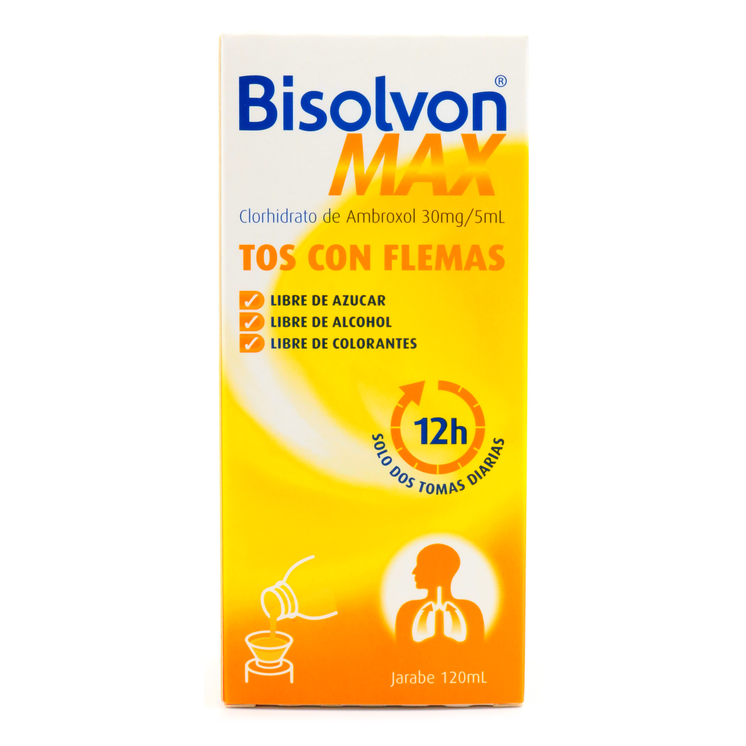 Bisolvón Max Jarabe 120 ml – Ambroxol
