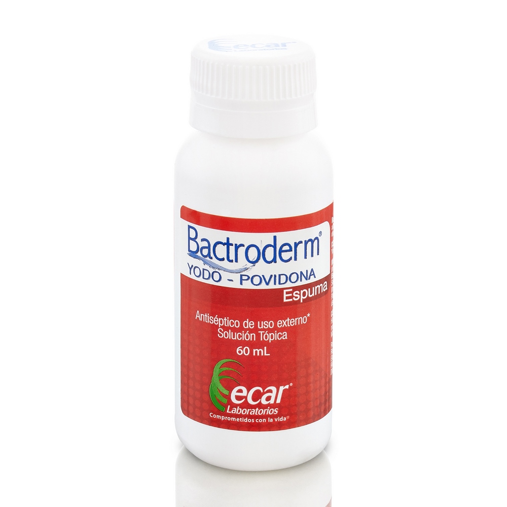 BACTRODERM YODOPOVIDONA ESPUMA 60 ml